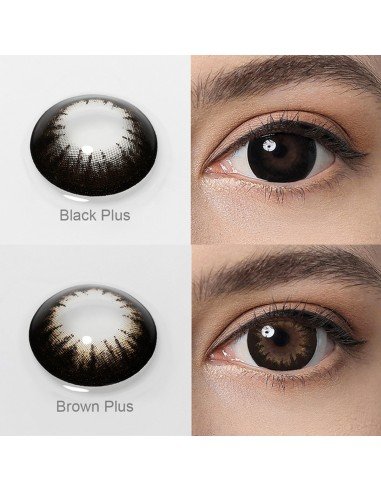 ⭐ Lentes de Contacto Cosméticos Big Choco Color