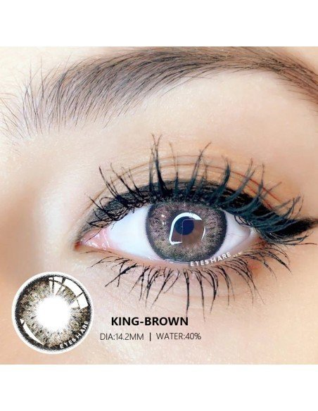 ⭐ Lentes Cosméticos King HidroCor Naturales