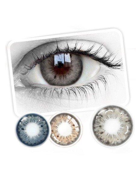 ⭐ Lentes Cosméticos King HidroCor Naturales