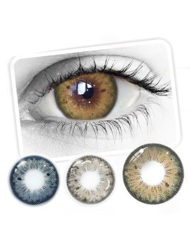 ⭐ Lentes Cosméticos King HidroCor Naturales