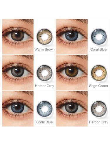 ⭐ Lentes Cosméticos King HidroCor Naturales