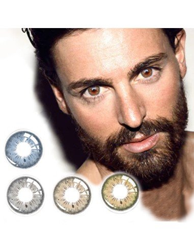 ⭐ Lentes Cosméticos King HidroCor Naturales