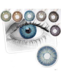 ⭐ Lentes Cosméticos Urban NY  Hydro Color Fiesta 2