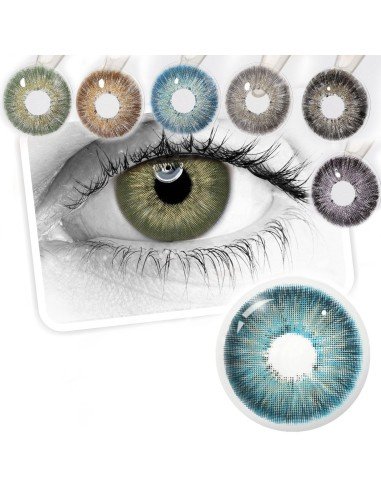 ⭐ Lentes Cosméticos Urban NY  Hydro Color Fiesta