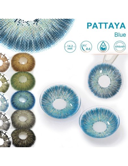 ⭐ Lentes Cosméticos Urban NY  Hydro Color Fiesta