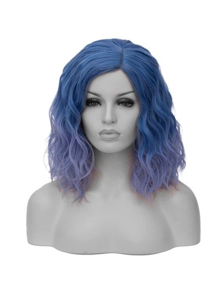 ⭐  Peluca Corta Kanekalon Corte Recto Apariencia Natural