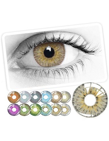 ⭐ Lentes Cosméticos Urban NY  Hydro Color Fiesta