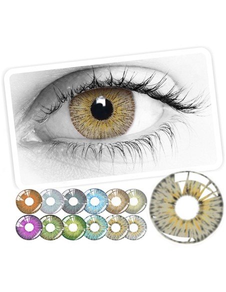 ⭐ Lentes Cosméticos Urban NY  Hydro Color Fiesta