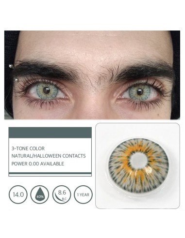 ⭐ Lentes Cosméticos Urban NY  Hydro Color Fiesta