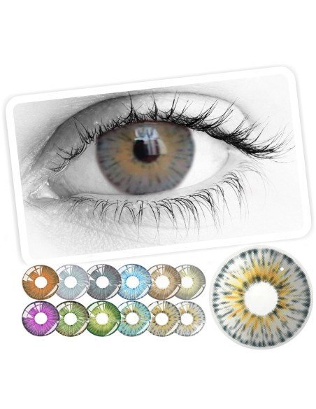 ⭐ Lentes Cosméticos Urban NY  Hydro Color Fiesta