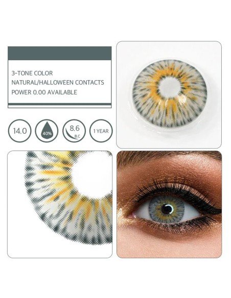 ⭐ Lentes Cosméticos Urban NY  Hydro Color Fiesta