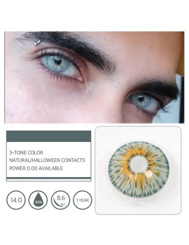 ⭐ Lentes Cosméticos Urban NY  Hydro Color Fiesta