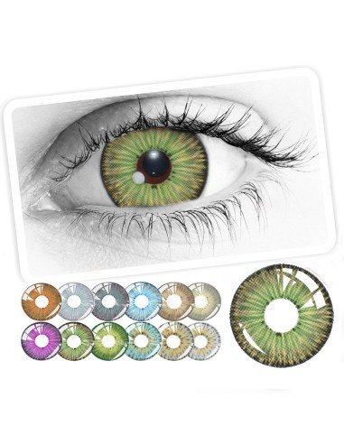 ⭐ Lentes Cosméticos Urban NY  Hydro Color Fiesta