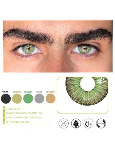 ⭐ Lentes Cosméticos Urban NY  Hydro Color Fiesta