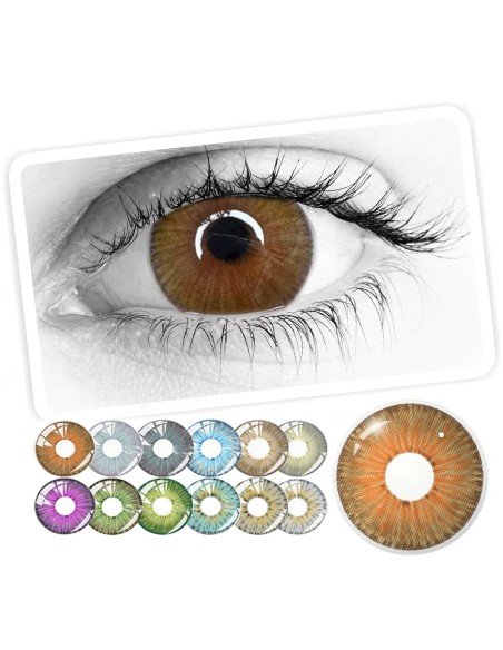 ⭐ Lentes Cosméticos Urban NY  Hydro Color Fiesta