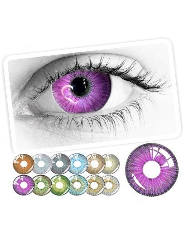 ⭐ Lentes Cosméticos Urban NY  Hydro Color Fiesta