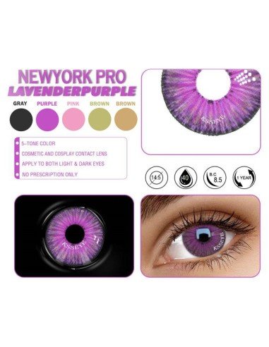 Lentes New York Hydro Color | Color urbano vibrante