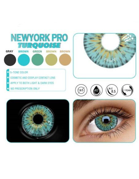 ⭐ Lentes Cosméticos Urban NY  Hydro Color Fiesta