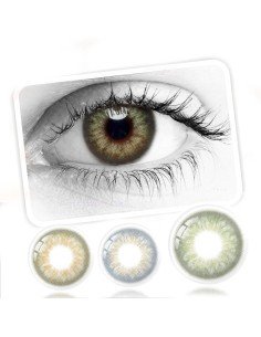 ⭐ Lentes Cosméticos Iris Tone HidroCor Naturales 2