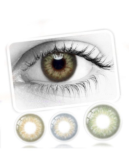 ⭐ Lentes Cosméticos Iris Tone HidroCor Naturales ⭐ Lentes Cosméticos Iris Tone HidroCor Naturales