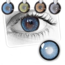 Lentes Diamond Circle Lens | Big Eyes caballero elegante
