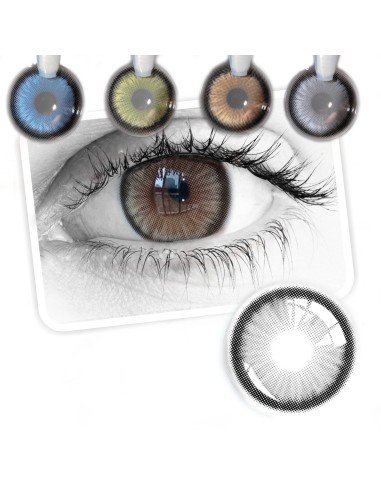 Lentes Diamond Circle Lens | Big Eyes caballero elegante