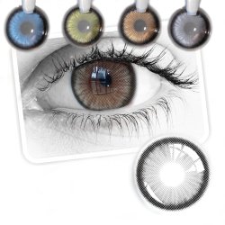 Lentes Diamond Circle Lens | Big Eyes caballero elegante