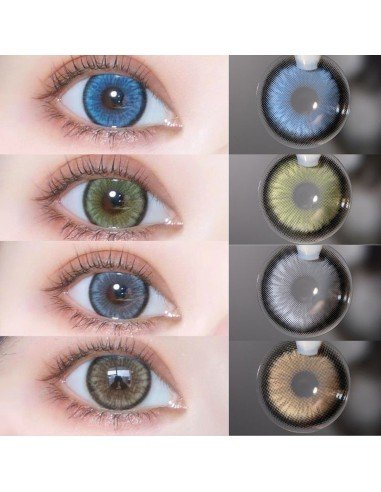 Lentes Diamond Circle Lens | Big Eyes caballero elegante