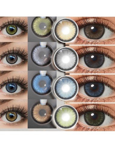 Lentes Diamond Circle Lens | Big Eyes caballero elegante