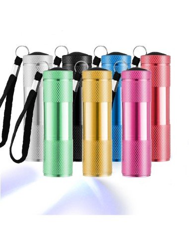 ⭐ Linterna black Light UV Led UltraVioleta luz Negra probador billetes