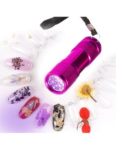 ⭐ Linterna black Light UV Led UltraVioleta luz Negra probador billetes