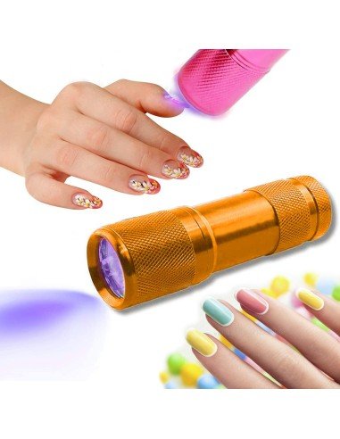 ⭐ Linterna black Light UV Led UltraVioleta luz Negra probador billetes