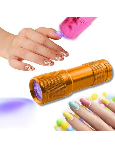 ⭐ Linterna black Light UV Led UltraVioleta luz Negra probador billetes