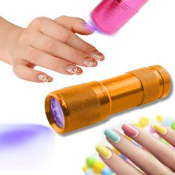 ⭐ Linterna black Light UV Led UltraVioleta luz Negra probador billetes