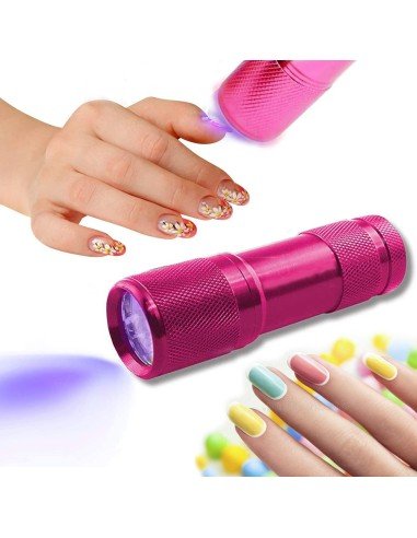 ⭐ Linterna black Light UV Led UltraVioleta luz Negra probador billetes