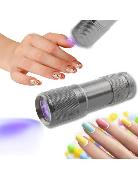 ⭐ Linterna black Light UV Led UltraVioleta luz Negra probador billetes