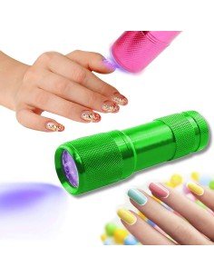 ⭐ Linterna black Light UV Led UltraVioleta luz Negra probador billetes 2