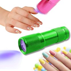 ⭐ Linterna black Light UV Led UltraVioleta luz Negra probador billetes