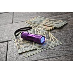 ⭐ Linterna black Light UV Led UltraVioleta luz Negra probador billetes