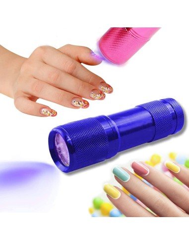 ⭐ Linterna black Light UV Led UltraVioleta luz Negra probador billetes