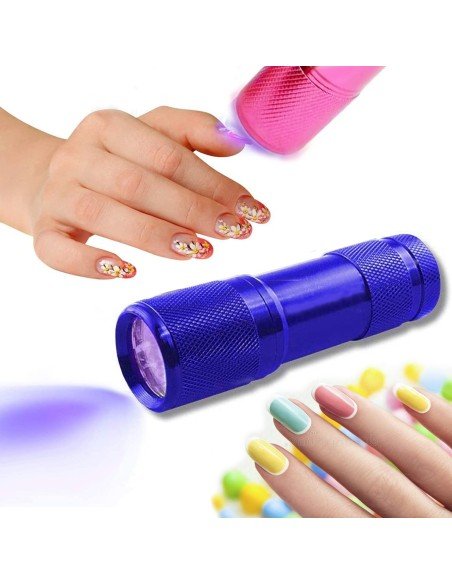 ⭐ Linterna black Light UV Led UltraVioleta luz Negra probador billetes