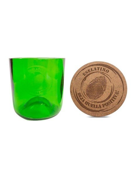 Licorera Lujo 3 Vasos reciclados Whisky Ecológico eseLatino