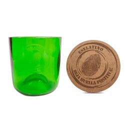 Licorera Lujo 3 Vasos reciclados Whisky Ecológico eseLatino