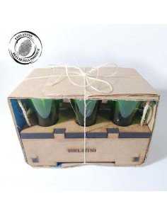 Setx6 Copas Botellas recicladas Ecológico eseLatino !! 2