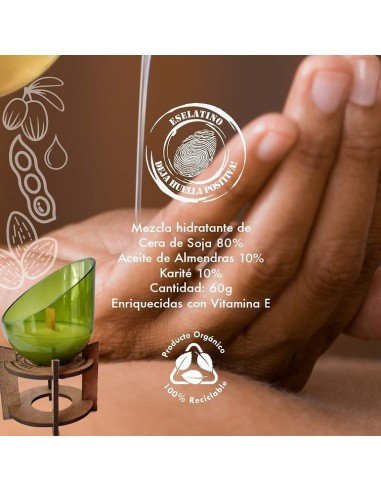 ⭐ Setx3 Velas Aromáticas en Vidrio Reciclado eseLatino !!