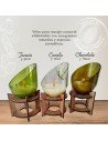 ⭐ Setx3 Velas Aromáticas en Vidrio Reciclado eseLatino !!