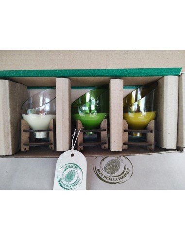 ⭐ Setx3 Velas Aromáticas en Vidrio Reciclado eseLatino !!