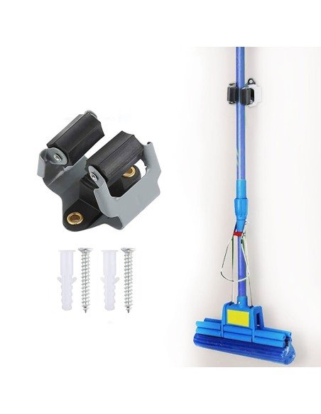 ⭐Organizador Soporte Herramienta jardín Escobas Multiusos Metálico ⭐Organizador Soporte Herramienta jardín Escobas Multiusos Metálico