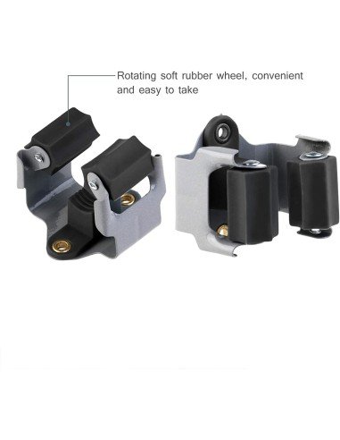 ⭐Organizador Soporte Herramienta jardín Escobas Multiusos Metálico