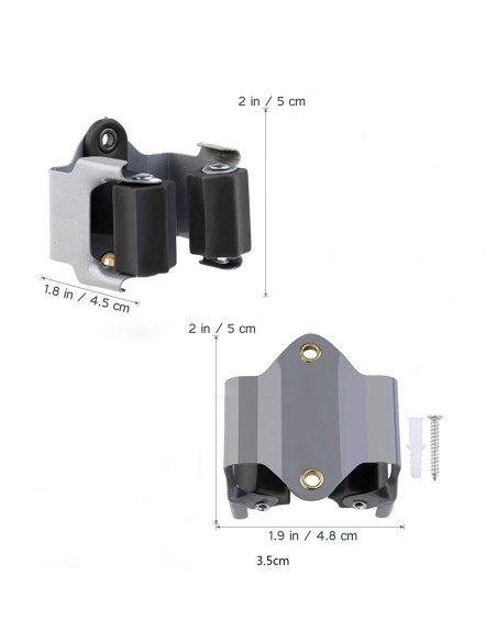 ⭐Organizador Soporte Herramienta jardín Escobas Multiusos Metálico ⭐Organizador Soporte Herramienta jardín Escobas Multiusos Metálico